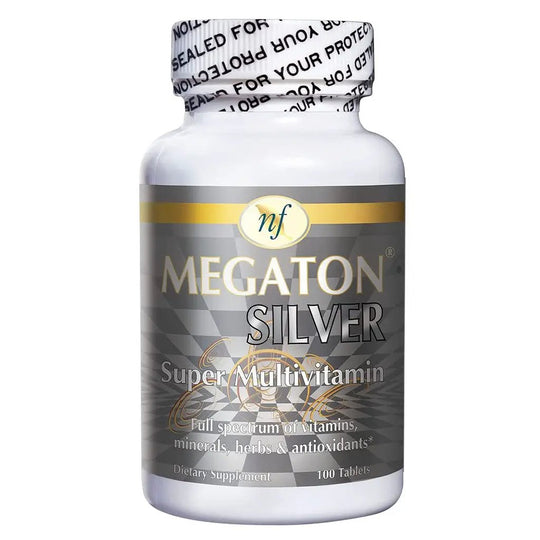 Natural Fervor Megaton Silver Super Multivitamin for Men – 100 Tablets