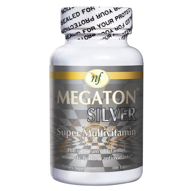 Natural Fervor Megaton Silver Super Multivitamin for Men – 100 Tablets