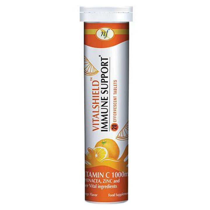 Natural Fervor Vitalshield Immune Support Effervescent Tablets, Pack of 20's - Easy Pharmacy LLC
