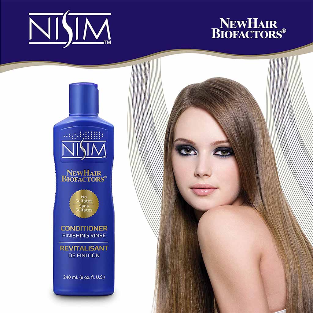 Nisim NewHair Biofactors Finishing Rinse Sulfate Free Conditioner 240ml - Easy Pharmacy LLC