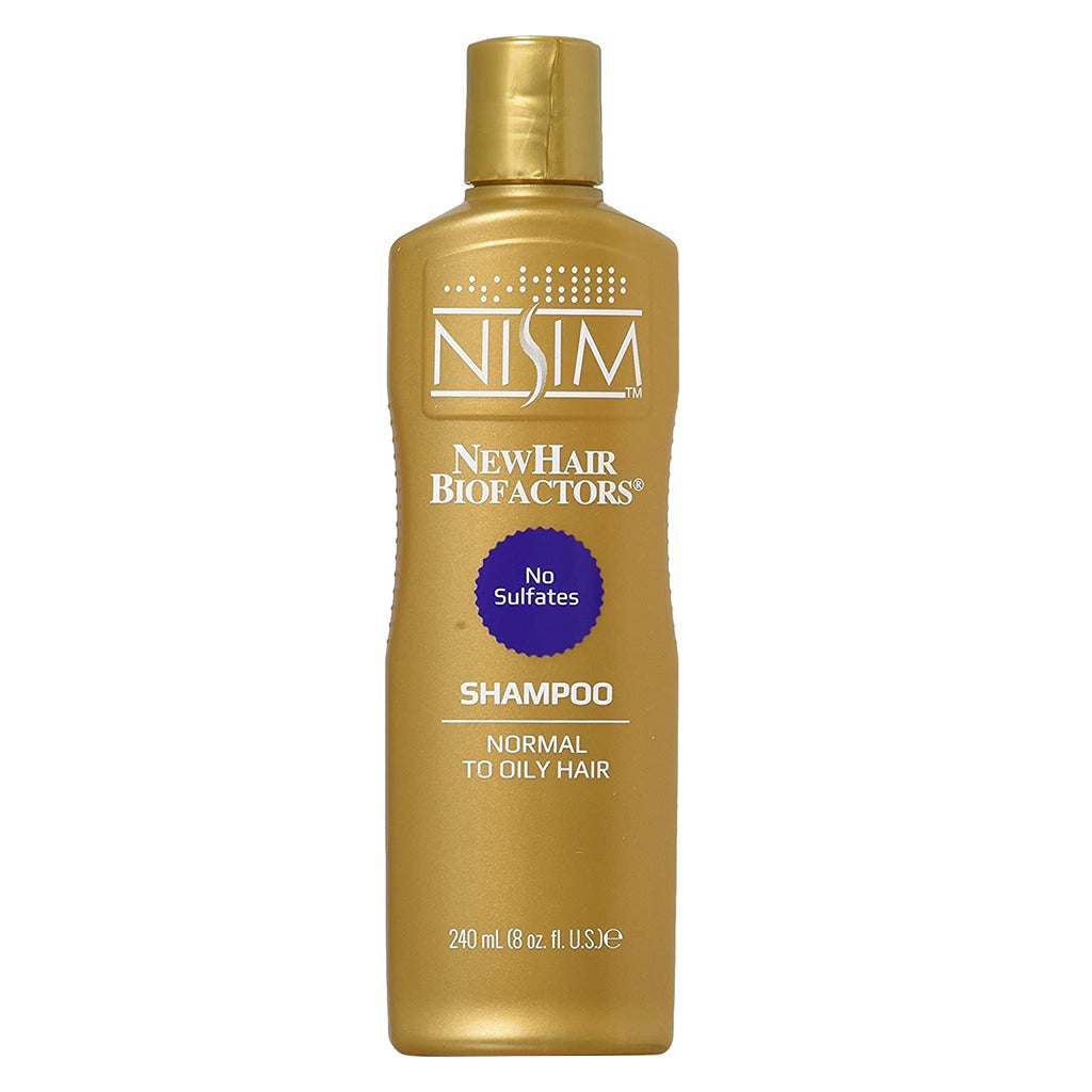 Nisim NewHair Biofactors Sulphate Free Shampoo For Normal To Oily Hair 240ml - Easy Pharmacy LLC