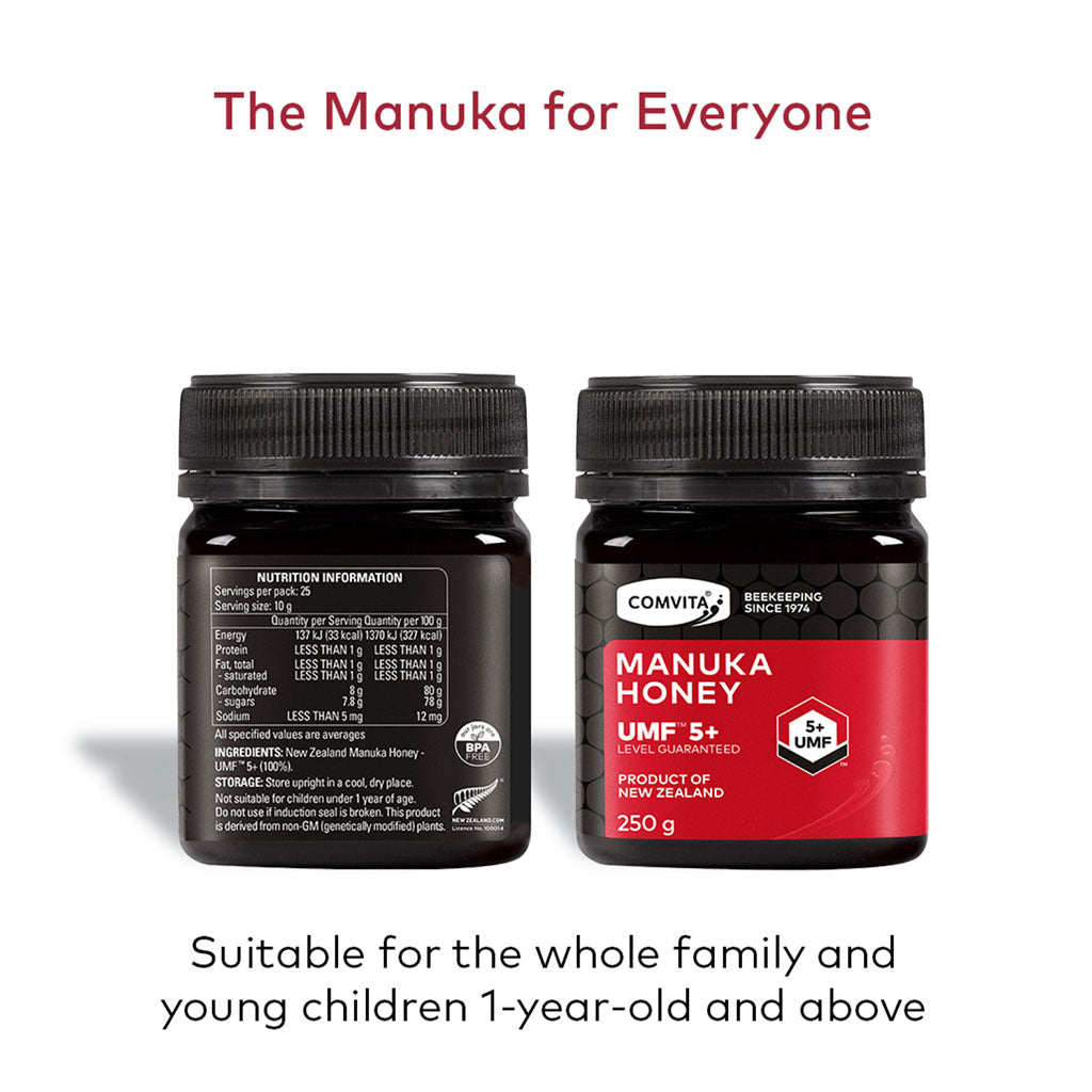 Comvita Manuka Honey With UMF 5+ & MGO 83+ 250g - Easy Pharmacy LLC