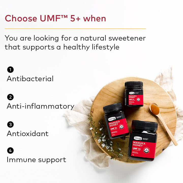 Comvita Manuka Honey With UMF 5+ & MGO 83+ 250g - Easy Pharmacy LLC