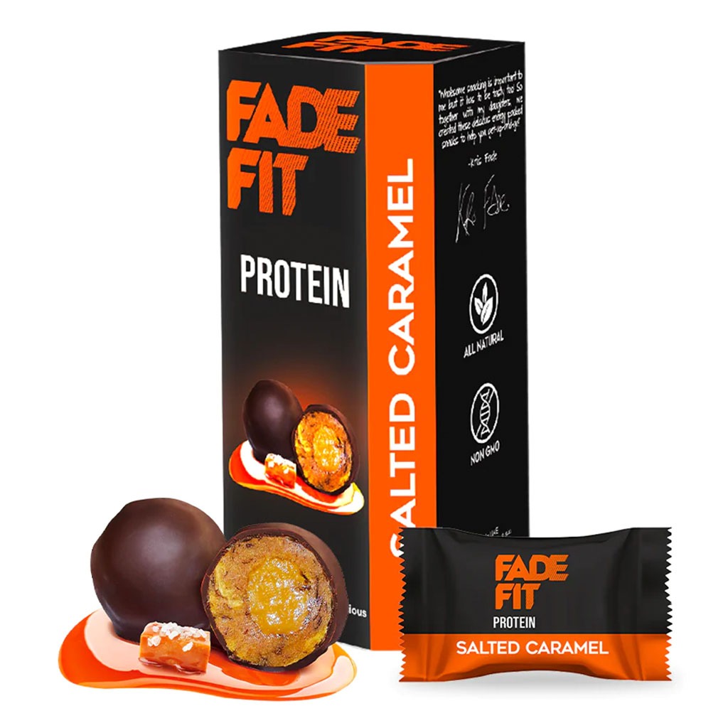 Fade Fit Protein Balls Snack, Salted Caramel 30g - Easy Pharmacy LLC