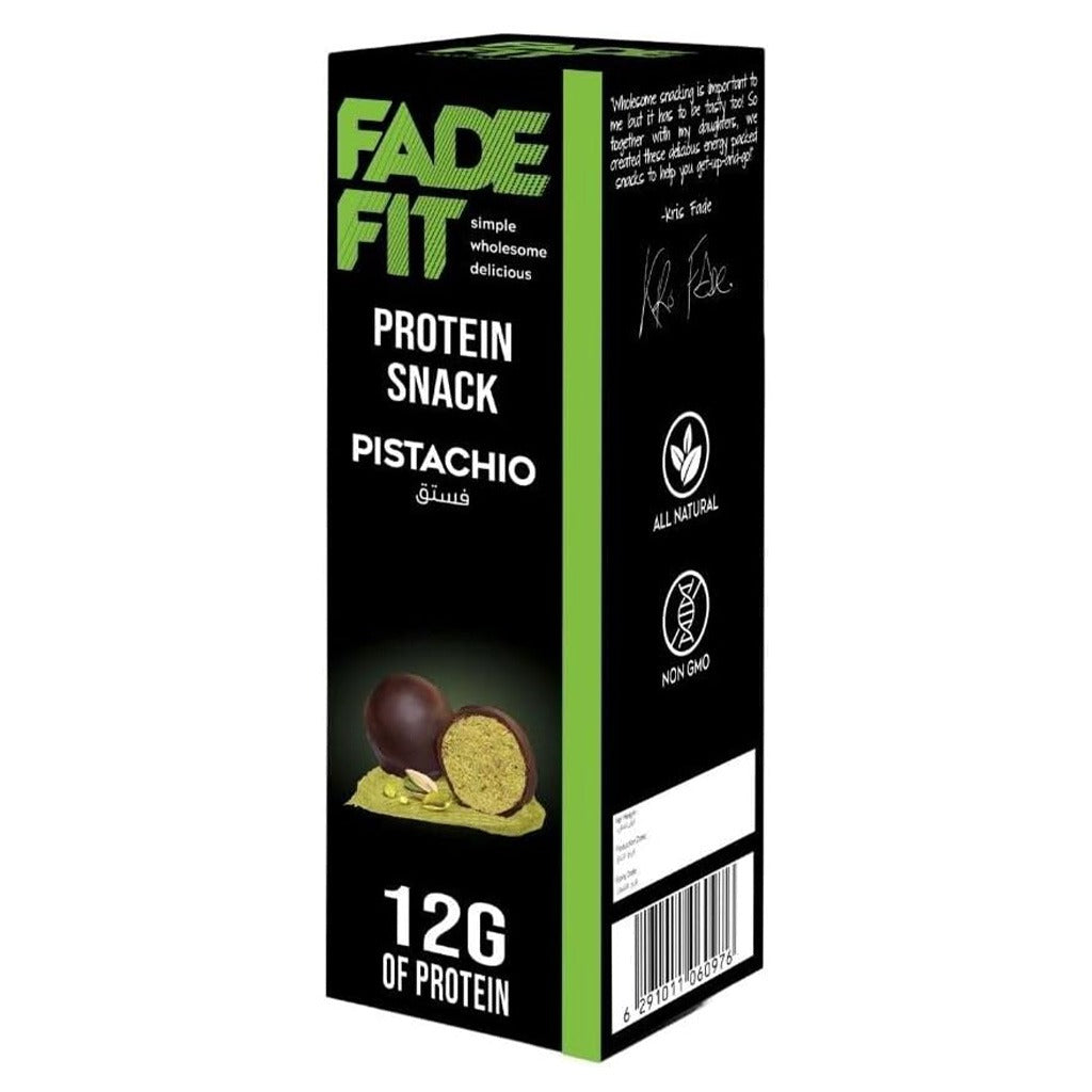 Fade Fit Protein Balls Snack, Pistachio 60g - Easy Pharmacy LLC
