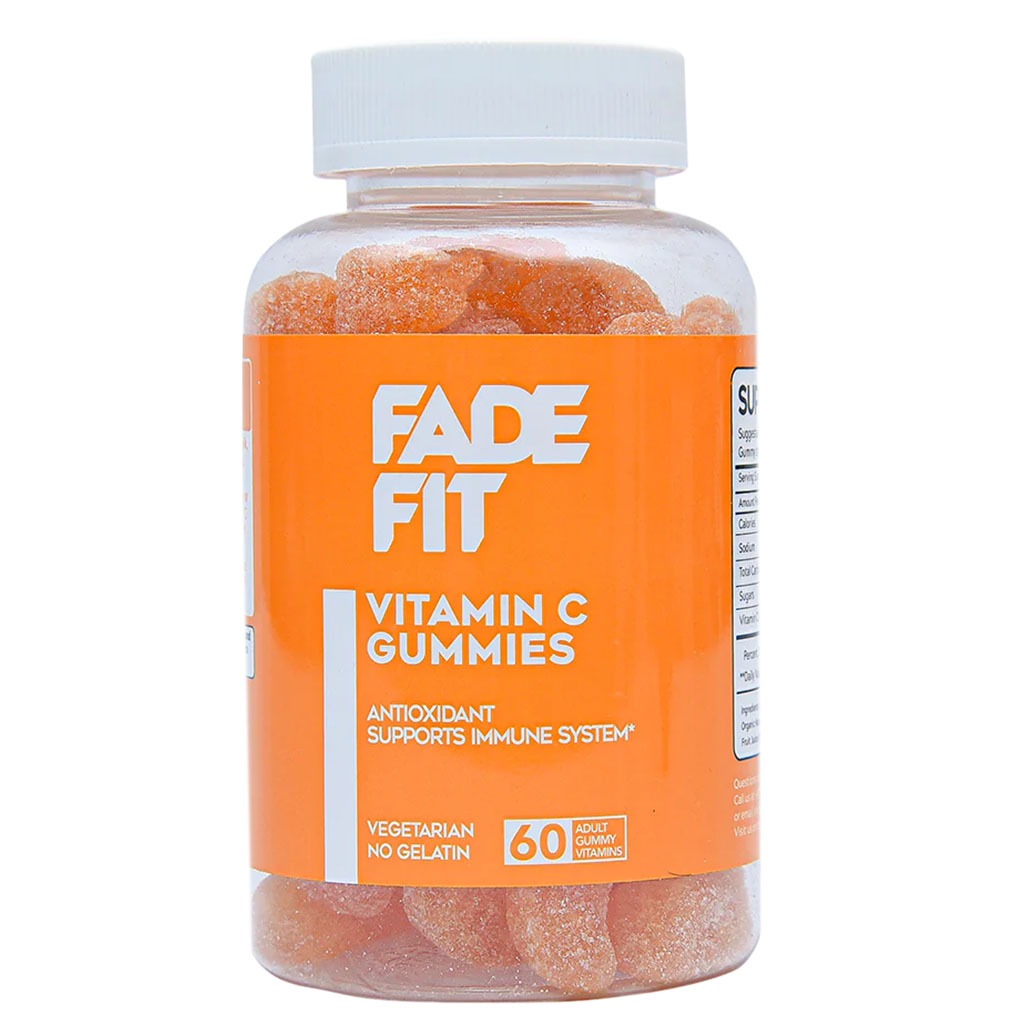 Fade Fit Gelatin-Free Vitamin C Adult Gummies For Antioxidant & Immune Support, Pack of 60's - Easy Pharmacy LLC