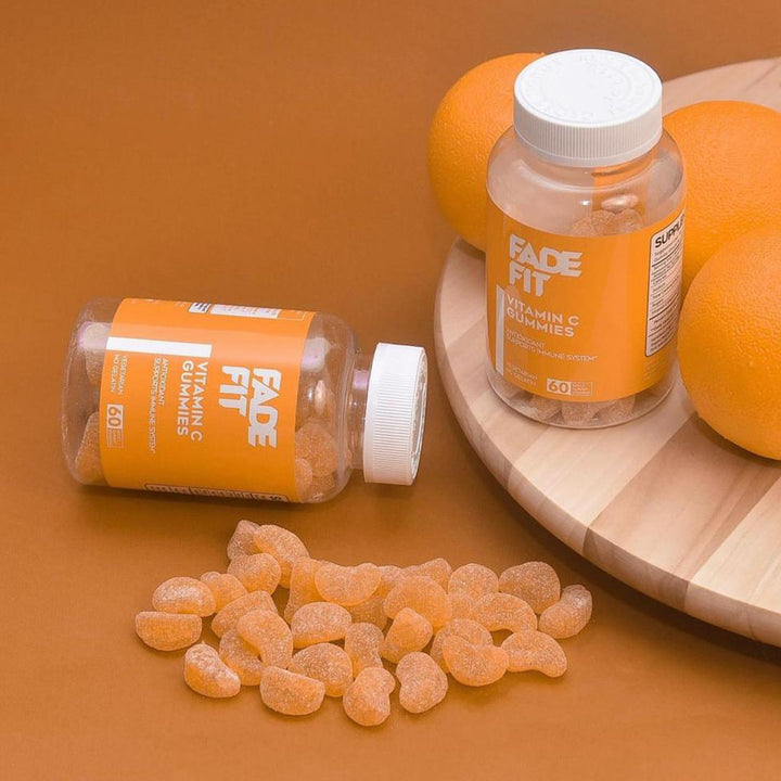 Fade Fit Gelatin-Free Vitamin C Adult Gummies For Antioxidant & Immune Support, Pack of 60's - Easy Pharmacy LLC