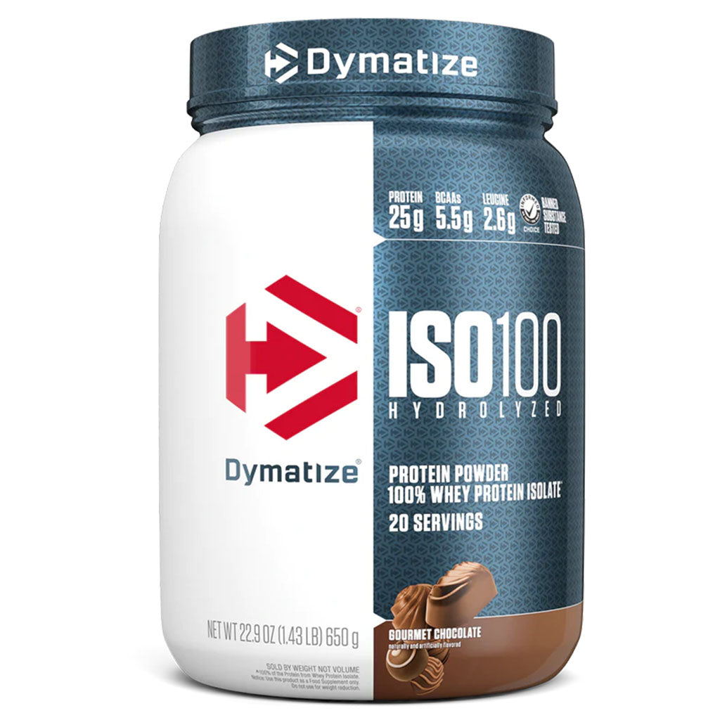 Dymatize ISO100 Fast Absorbing Whey Protein Powder For Muscle Recovery, Gourmet Chocolate 1.4lbs. - Easy Pharmacy LLC