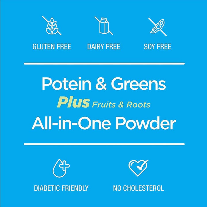 Naturade VeganSmart Protein & Greens Vegan Shake Vanilla Crème All in One Powder 15 Servings, 645g - Easy Pharmacy LLC