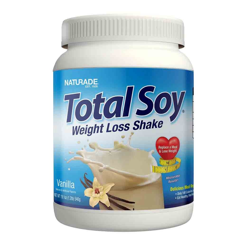 Naturade Total Soy Weight Loss Shake Vanilla Flavor, 15 Servings - 540g - Easy Pharmacy LLC