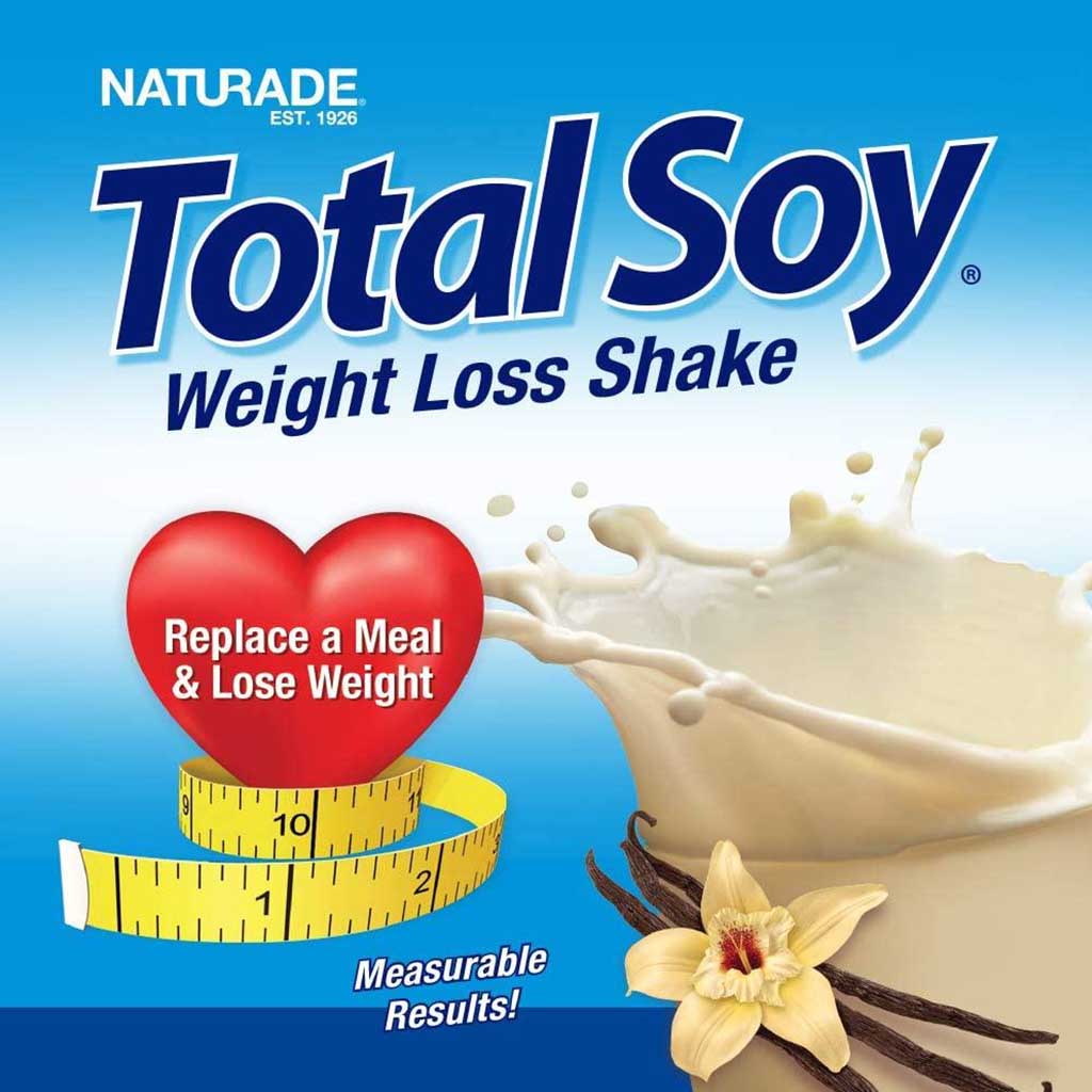 Naturade Total Soy Weight Loss Shake Vanilla Flavor, 15 Servings - 540g - Easy Pharmacy LLC