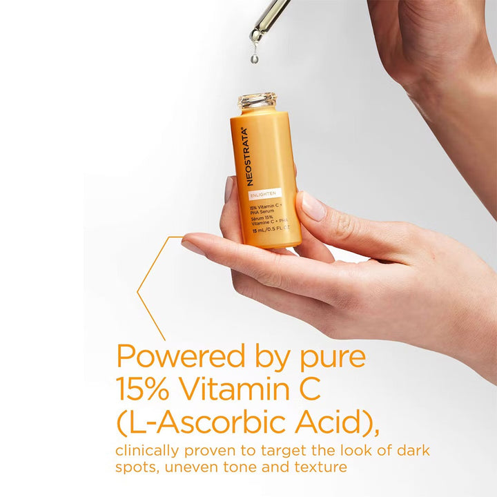 Neostrata Enlighten 15% Vitamin C + PHA Brightening Facial Serum 15ml - Easy Pharmacy LLC