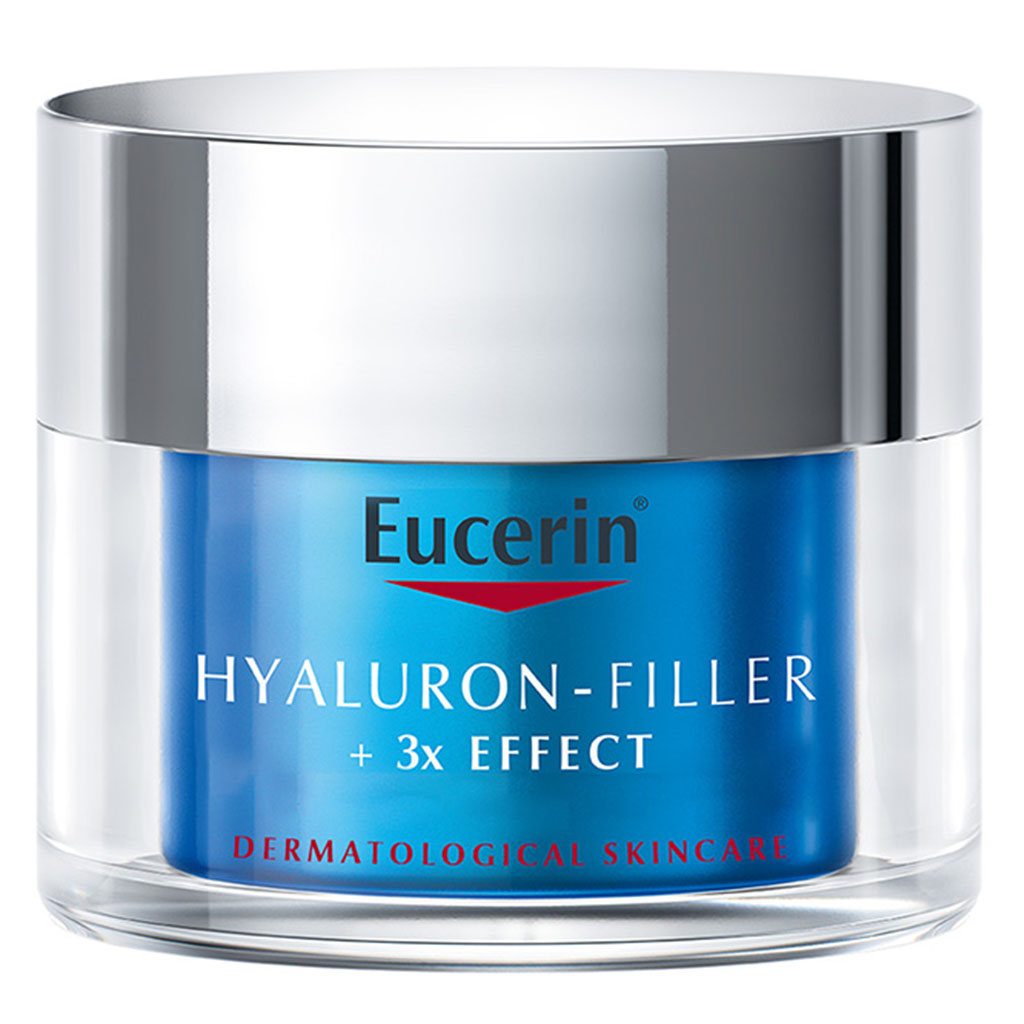 Eucerin Hyaluron-Filler 3x Effect Anti-Aging Moisture Booster Night For Fine Lines 50ml - Easy Pharmacy LLC