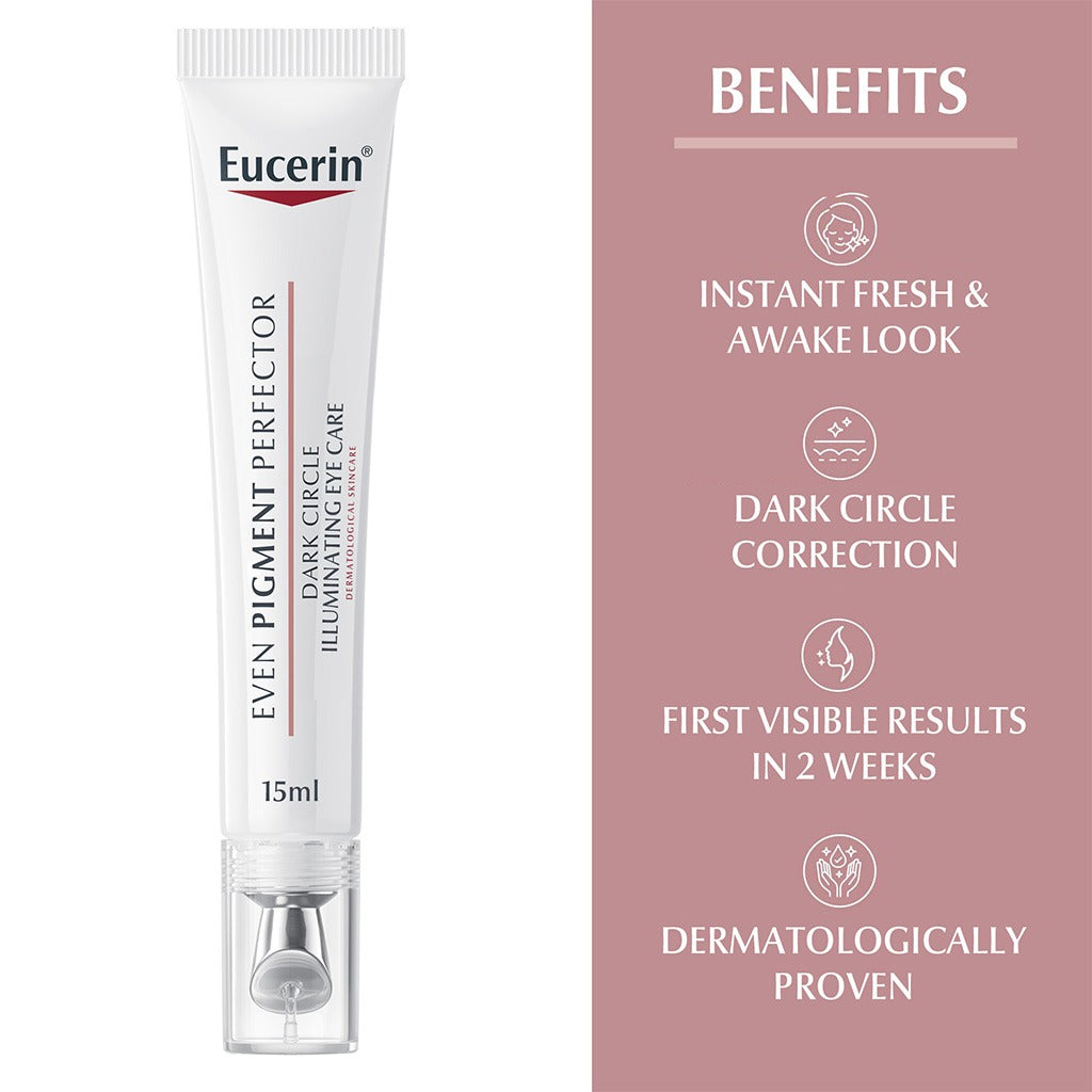 Eucerin Even Pigment Perfector Dark Circle Illuminating Eye Care Cream 15ml - Easy Pharmacy LLC