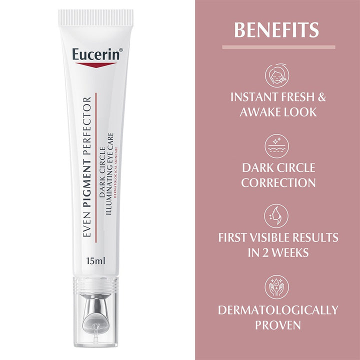 Eucerin Even Pigment Perfector Dark Circle Illuminating Eye Care Cream 15ml - Easy Pharmacy LLC
