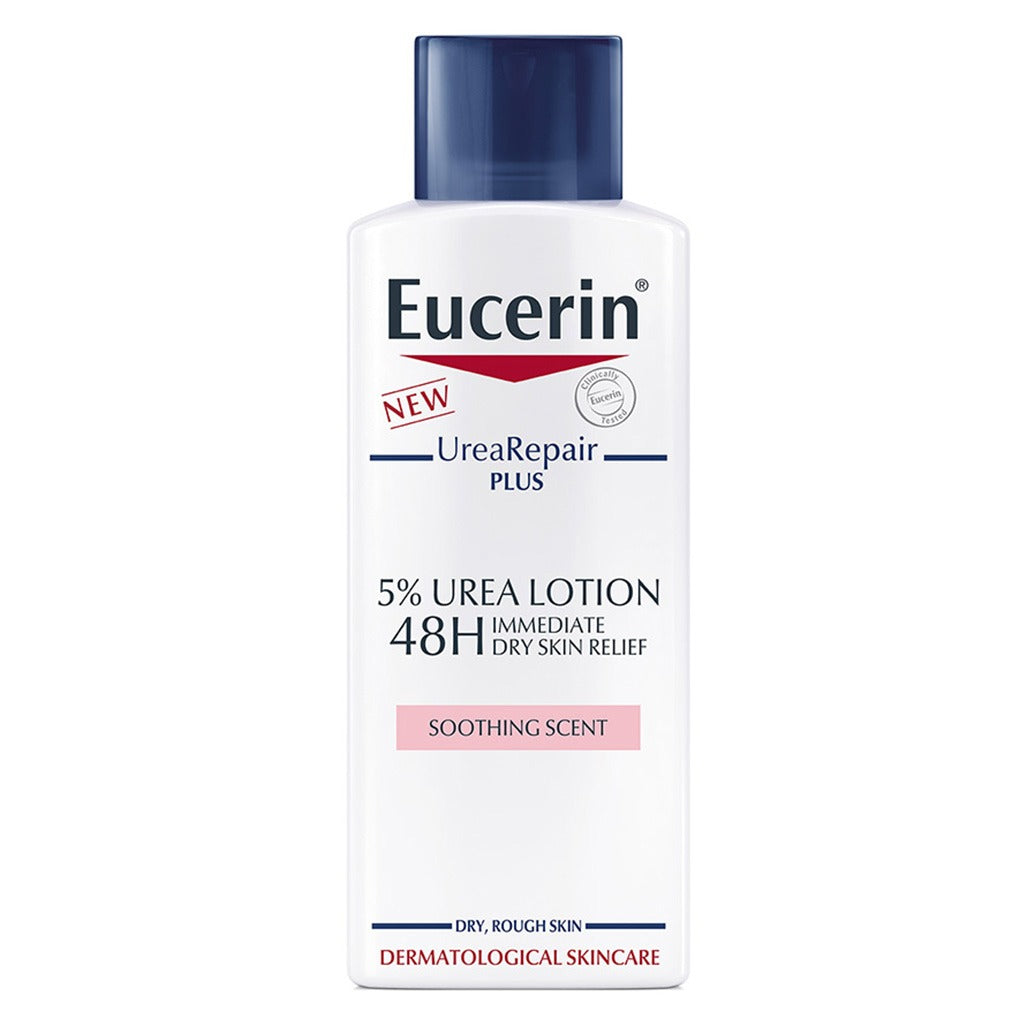 Eucerin Urea Repair Plus 5% Urea Lotion With Soothing Scent For 48Hour Dry & Rough Skin Relief 250ml - Easy Pharmacy LLC