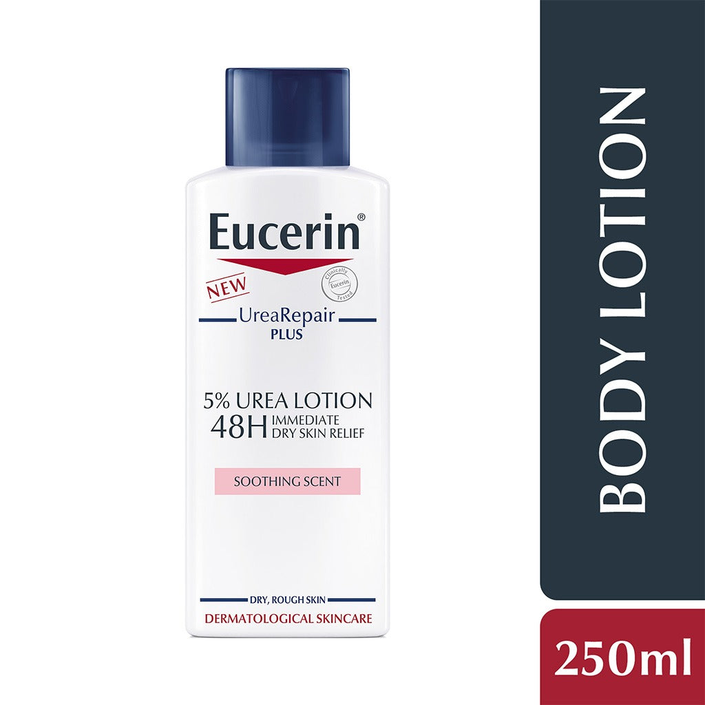 Eucerin Urea Repair Plus 5% Urea Lotion With Soothing Scent For 48Hour Dry & Rough Skin Relief 250ml - Easy Pharmacy LLC