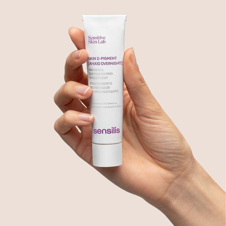 Sensitive Skin Lab Sensilis Skin D-Pigment AHA10 Overnight Renewal Depigmenting Treatment Cream 30ml - Easy Pharmacy LLC