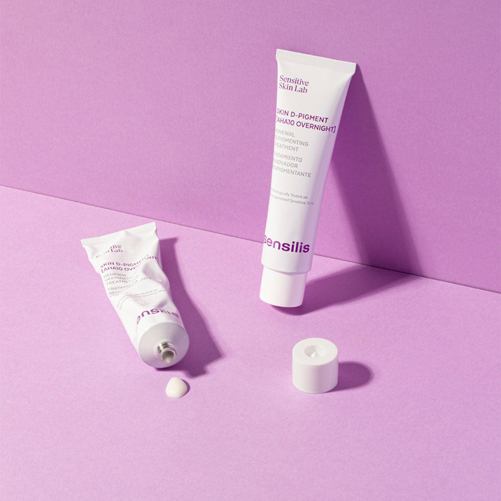 Sensitive Skin Lab Sensilis Skin D-Pigment AHA10 Overnight Renewal Depigmenting Treatment Cream 30ml - Easy Pharmacy LLC