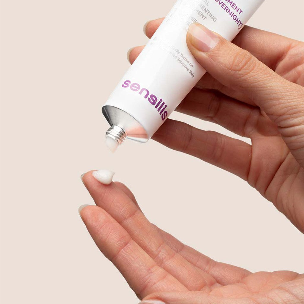 Sensitive Skin Lab Sensilis Skin D-Pigment AHA10 Overnight Renewal Depigmenting Treatment Cream 30ml - Easy Pharmacy LLC
