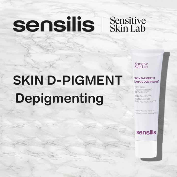 Sensitive Skin Lab Sensilis Skin D-Pigment AHA10 Overnight Renewal Depigmenting Treatment Cream 30ml - Easy Pharmacy LLC
