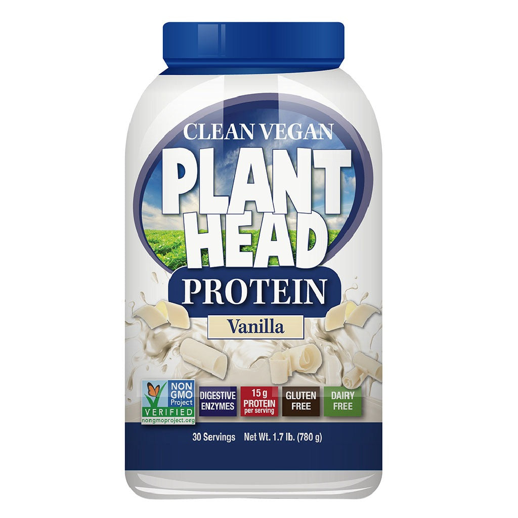Nature's Answer Plant Head Plant based Clean Vegan Protein Powder 30 Servings, Vanilla 780g - Easy Pharmacy LLC