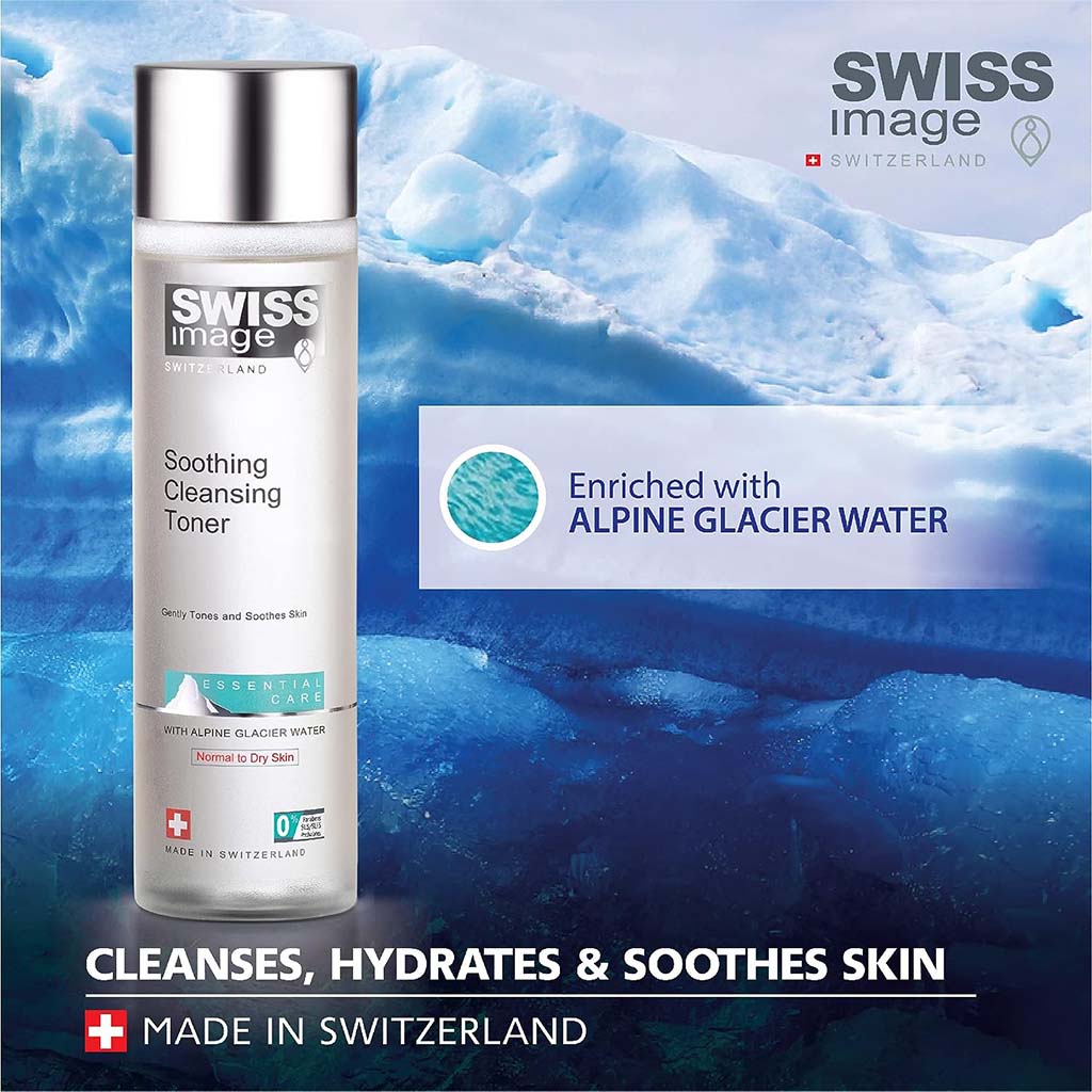 Swiss Image Essential Care Soothing Cleansing Toner For Normal To Dry Skin 200ml - Easy Pharmacy LLC