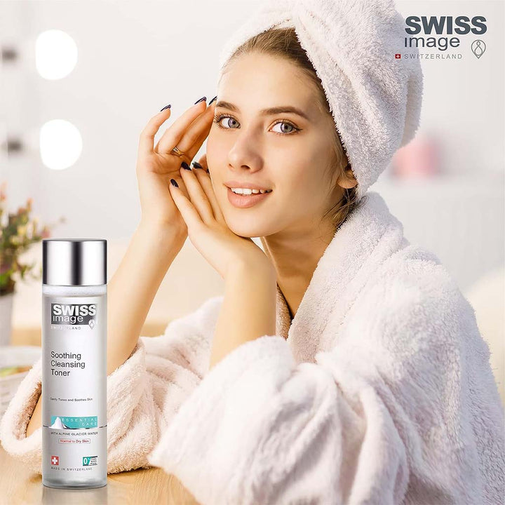 Swiss Image Essential Care Soothing Cleansing Toner For Normal To Dry Skin 200ml - Easy Pharmacy LLC