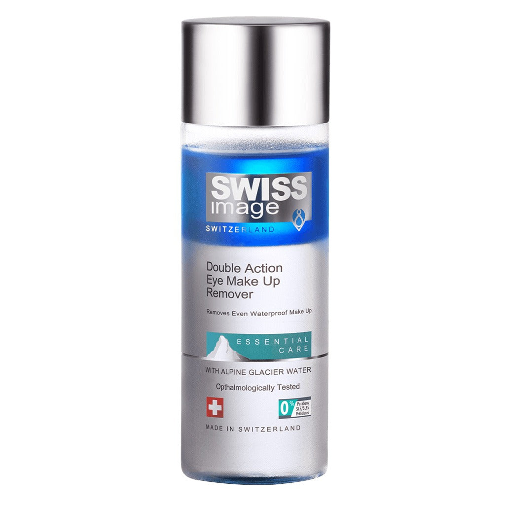 Swiss Image Essential Care Double Action Eye Make Up Remover For All Skin Types 150ml - Easy Pharmacy LLC