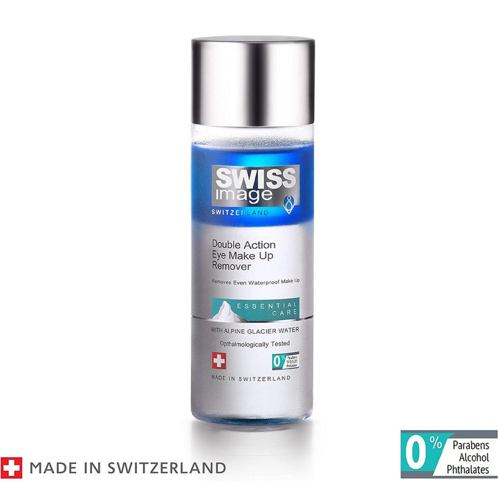 Swiss Image Essential Care Double Action Eye Make Up Remover For All Skin Types 150ml - Easy Pharmacy LLC