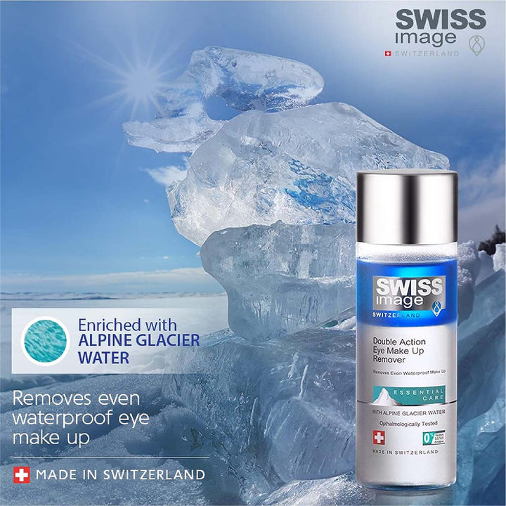 Swiss Image Essential Care Double Action Eye Make Up Remover For All Skin Types 150ml - Easy Pharmacy LLC