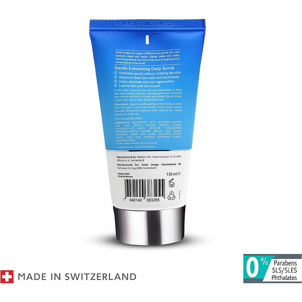 Swiss Image Essential Care Gentle Exfoliating Daily Scrub For All Skin Types 150ml - Easy Pharmacy LLC