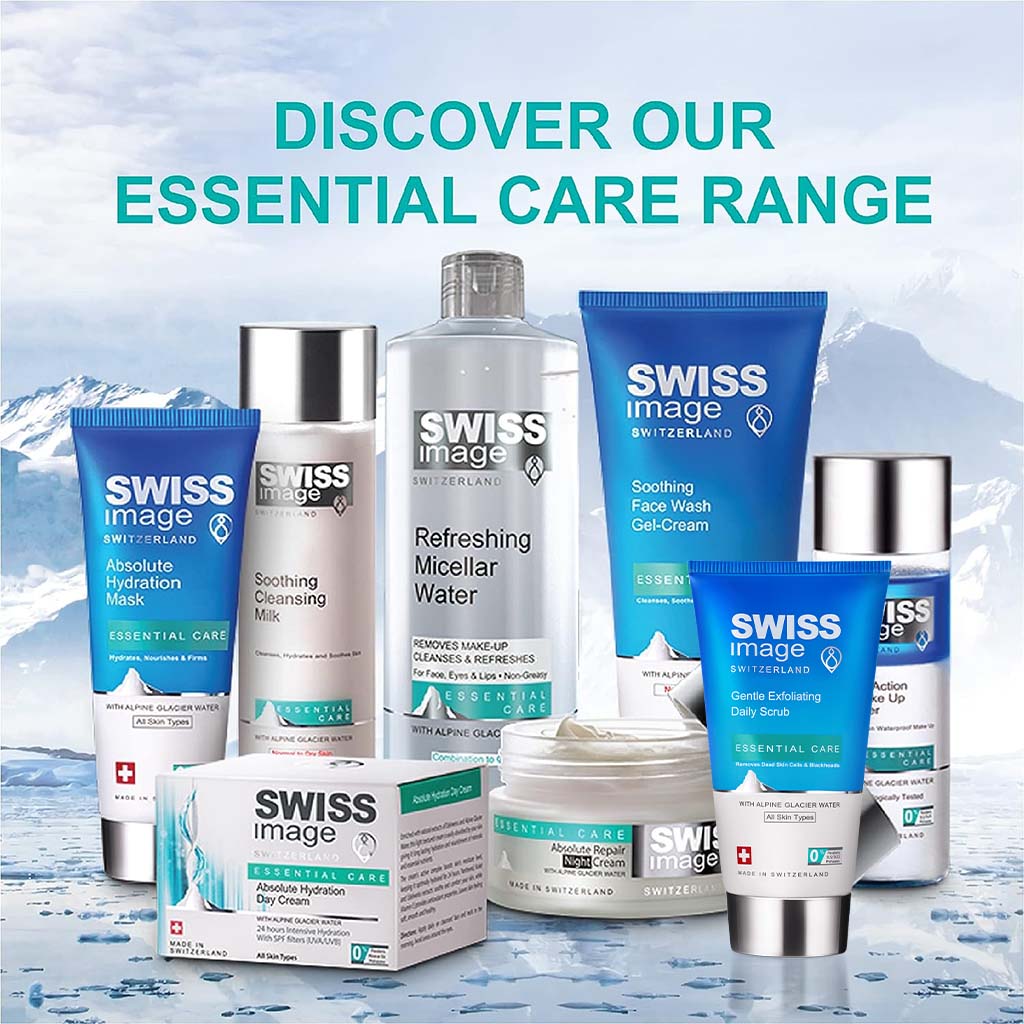 Swiss Image Essential Care Gentle Exfoliating Daily Scrub For All Skin Types 150ml - Easy Pharmacy LLC