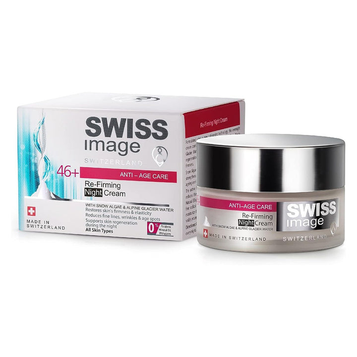 Swiss Image Anti-Age Care 46+ Re-Firming Night Cream For All Skin Types 50ml - Easy Pharmacy LLC