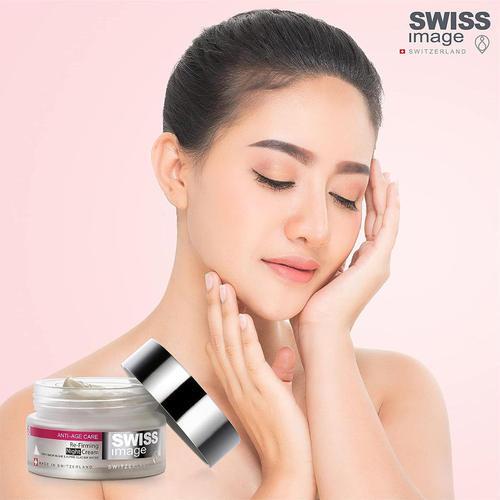 Swiss Image Anti-Age Care 46+ Re-Firming Night Cream For All Skin Types 50ml - Easy Pharmacy LLC