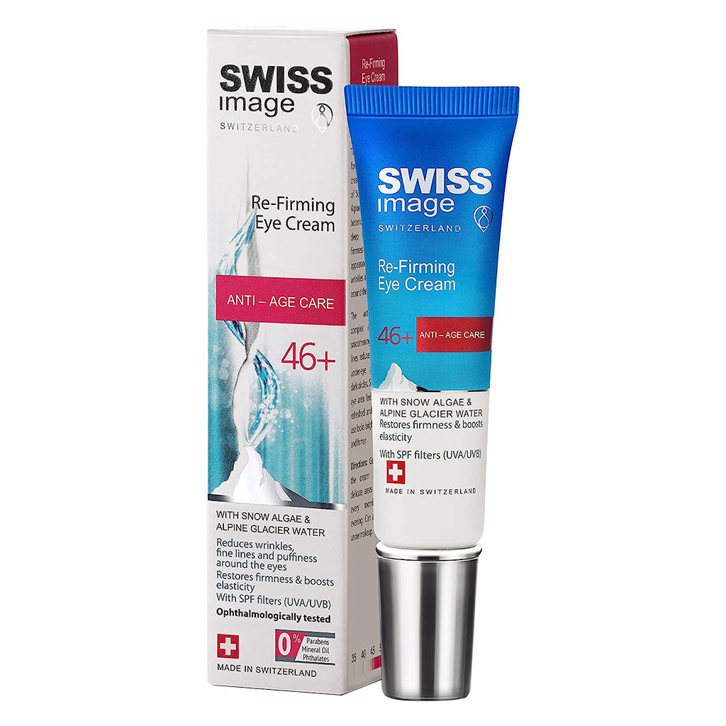 Swiss Image Anti-Age Care 46+ Re-Firming  Eye Cream For All Skin Types 15ml - Easy Pharmacy LLC
