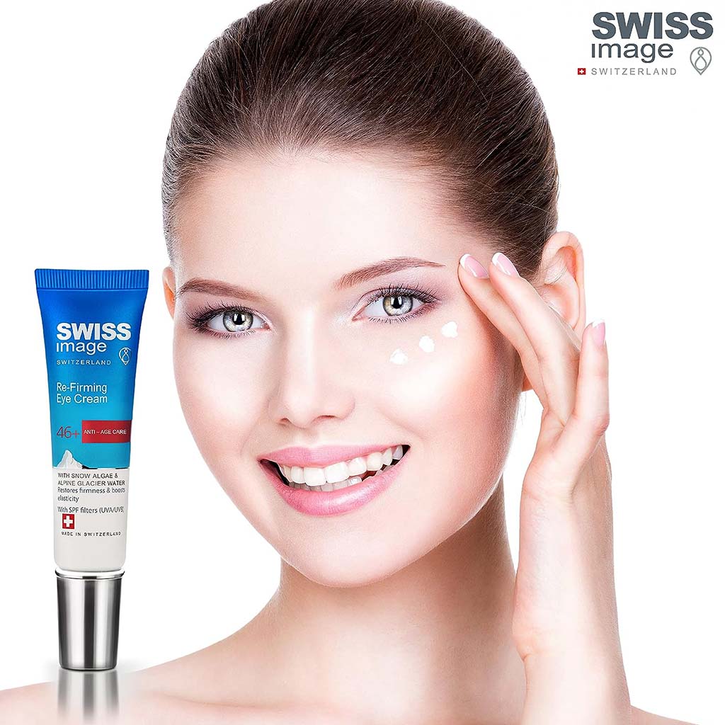 Swiss Image Anti-Age Care 46+ Re-Firming  Eye Cream For All Skin Types 15ml - Easy Pharmacy LLC