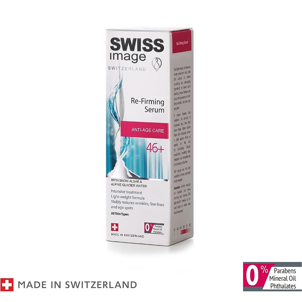 Swiss Image Anti-Age Care 46+ Re-Firming Serum For All Skin Types 30ml - Easy Pharmacy LLC
