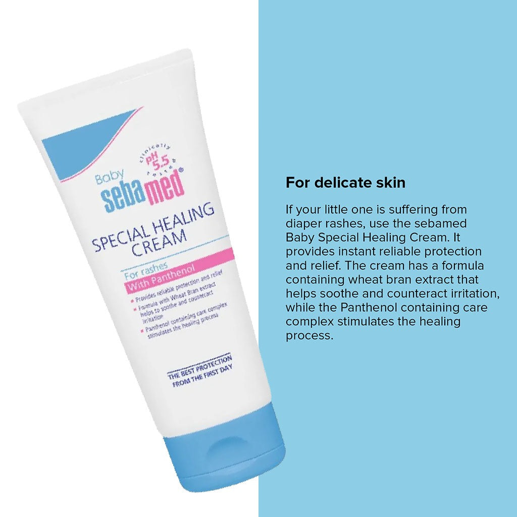 Sebamed Baby Special Healing Cream With Panthenol For Diaper Rashes 100ml - Easy Pharmacy LLC