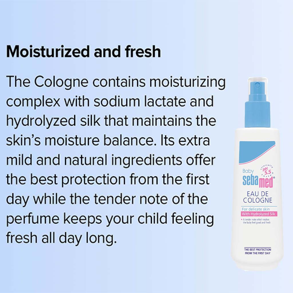 Sebamed Baby Eau De Cologne For Delicate Skin 250ml - Easy Pharmacy LLC