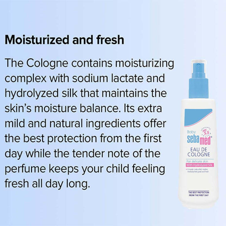 Sebamed Baby Eau De Cologne For Delicate Skin 250ml - Easy Pharmacy LLC