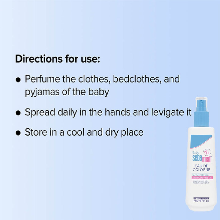 Sebamed Baby Eau De Cologne For Delicate Skin 250ml - Easy Pharmacy LLC
