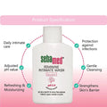 Sebamed Sensitive Feminine Intimate Wash With pH 3.8 50ml