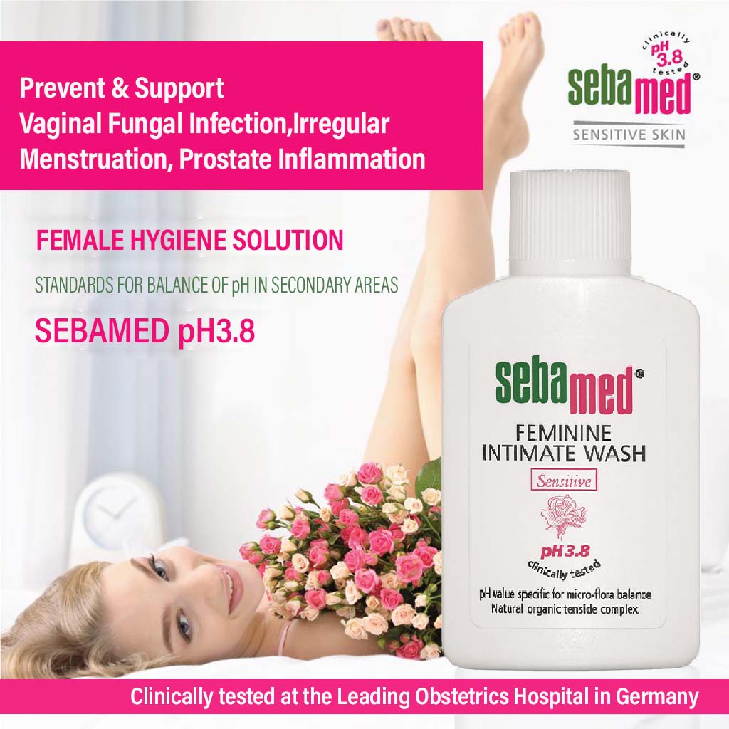 Sebamed Sensitive Feminine Intimate Wash With pH 3.8 50ml - Easy Pharmacy LLC