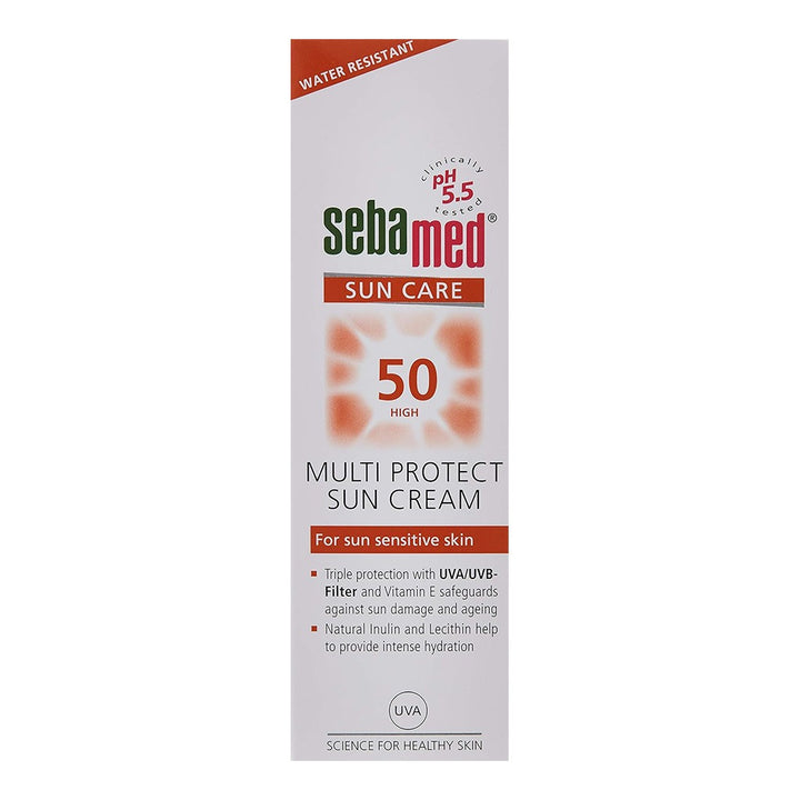 Sebamed Sun Care Multi Protect Sun Cream For Sun Sensitive Skin With SPF 50 75ml - Easy Pharmacy LLC