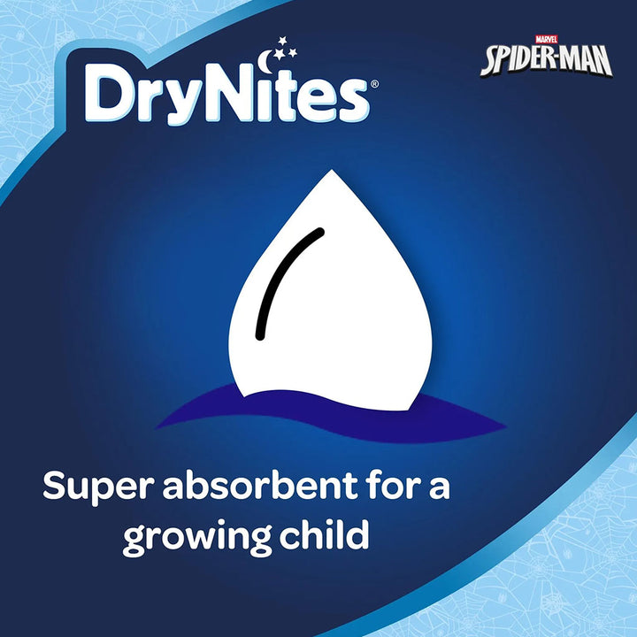 Huggies DryNites Pyjama Pants, 3-5 Years, 16-23Kg, Bed Wetting Diapers For Boys, Jumbo Pack of 16's - Easy Pharmacy LLC
