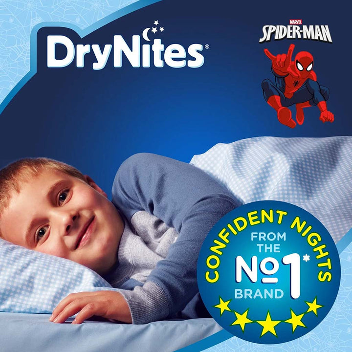 Huggies DryNites Pyjama Pants, 3-5 Years, 16-23Kg, Bed Wetting Diapers For Boys, Jumbo Pack of 16's - Easy Pharmacy LLC