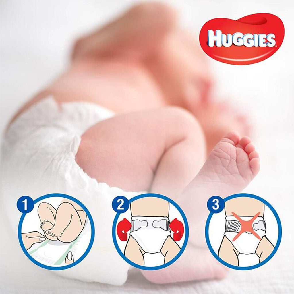 Huggies Extra Care Baby Diapers, Size 4, 8-14Kg, Pack of 40's - Easy Pharmacy LLC