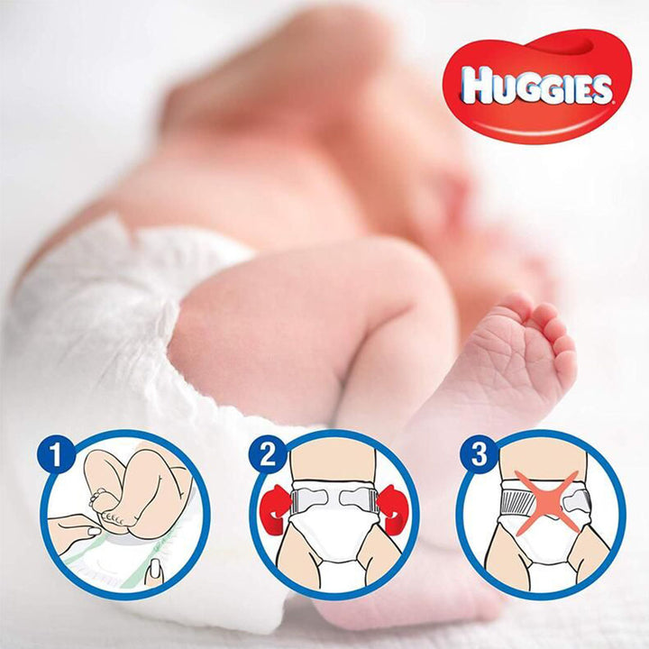 Huggies Extra Care Baby Diapers, Size 6, 15+Kg, Pack of 28's - Easy Pharmacy LLC