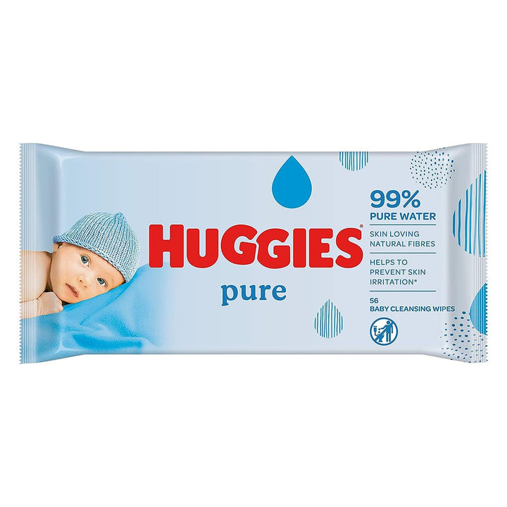 Huggies Pure Cleansing Baby Wet Wipes, Promo Pack of 224's - Easy Pharmacy LLC